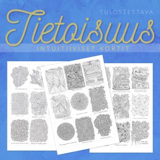Tietoisuus - intuitiiviset kortit (tulostettava)