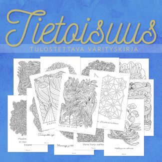 Tietoisuus-värityskirja (tulostettava)