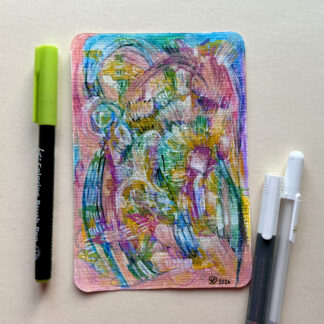 Sielunmaisema 06 - uniikki taidepostikortti