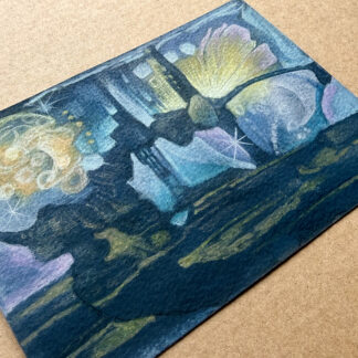 Sielunmaisema 16 - uniikki taidepostikortti