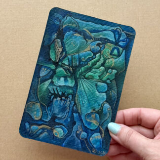 Sielunmaisema 18 - uniikki taidepostikortti