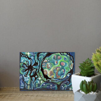 Sielunmaisema 19 - uniikki taidepostikortti