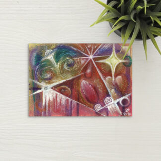 Sielunmaisema 20 - uniikki taidepostikortti